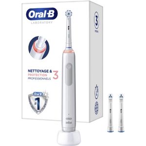 Oral-B - Pro 3 Elektrische Tandenborstel - Wit - 1 Stuk