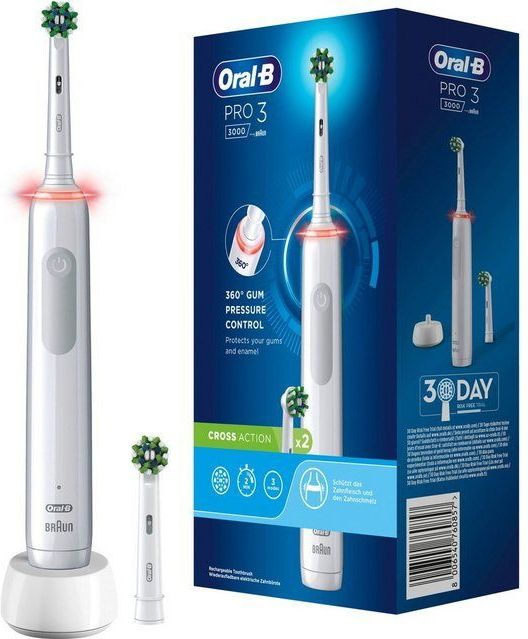 Oral-B 760857 elektrische tandenborstel Volwassene Roterende-oscillerende tandenborstel Wit