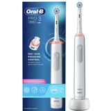 Oral-B Pro Sensitive Clean Pro 3 Volwassene Roterende-oscillerende tandenborstel Wit