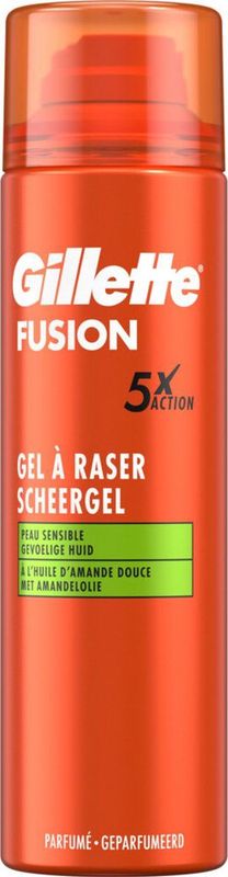 Gillette Scheergel Fusion 5 Sensitive 200 ml