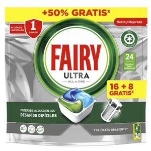 Dishwasher lozenges Fairy All in 1 Platinum Fresh (24 Units)