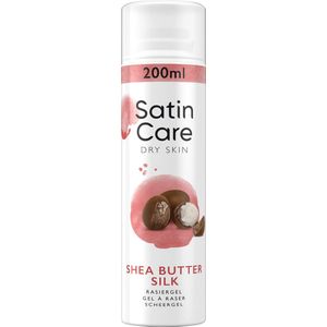 Satin care scheergel droge huid