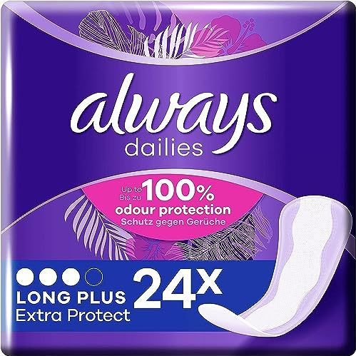 Always - Daily Protect - Inlegkruisjes - Extra Lang - 24 Stuks - Odour Block-technologie