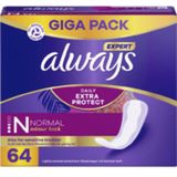 4x Always Extra Protect Inlegkruisjes Normal 64 stuks