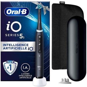 Oral-B - iO5 - Elektrische Tandenborstel - Zwart - Inclusief Etui en Pouch