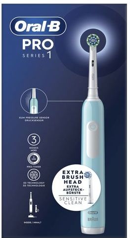 Oral-B Pro Series 1 Volwassene Oscillerende tandenborstel Blauw, Wit