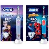 Oral B Vitality Pro 103 Kids Mix Frozen/Spiderman - Tandenborstel