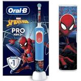 Oral B PRO Kids 3+ Spiderman Elektrische Tandenborstel met Etui voor Kinderen  1 st