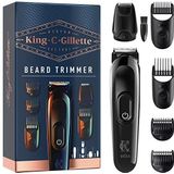 King C. Gillette - Tondeuse - Zwart - Elektrisch - Met 4 Peignes