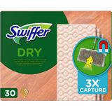 Swiffer Sweeper Dry vloerdoekjes voor parket navulling (30 doekjes)