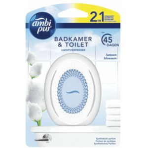 2e halve prijs: Ambi Pur Luchtverfrisser Set & Refresh Katoen 7,5 ml