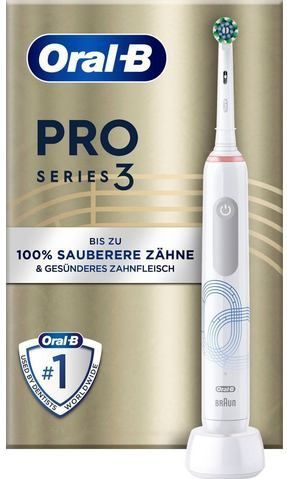 Oral-B - Pro Series 3 - Elektrische Tandenborstel - Wit - 1 Brossette