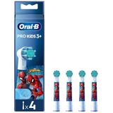 Oral B opzetb kids spiderman 4 stuks