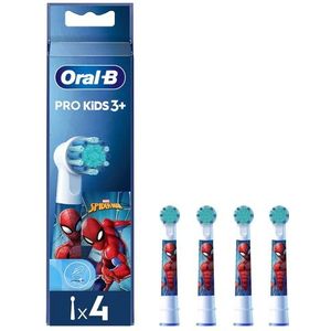 Oral-B - Kids 3+ - Opzetborstel - Spider-Man - Extra Zacht - Geschikt Voor Kinderen