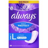 Always Daily Protect - Long - 0% Parfum - Inlegkruisjes - Voordeelverpakking 4 x 50 Stuks