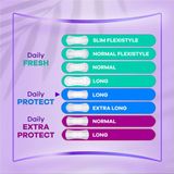 Always Daily Protect - Long - 0% Parfum - Inlegkruisjes - 68 Stuks