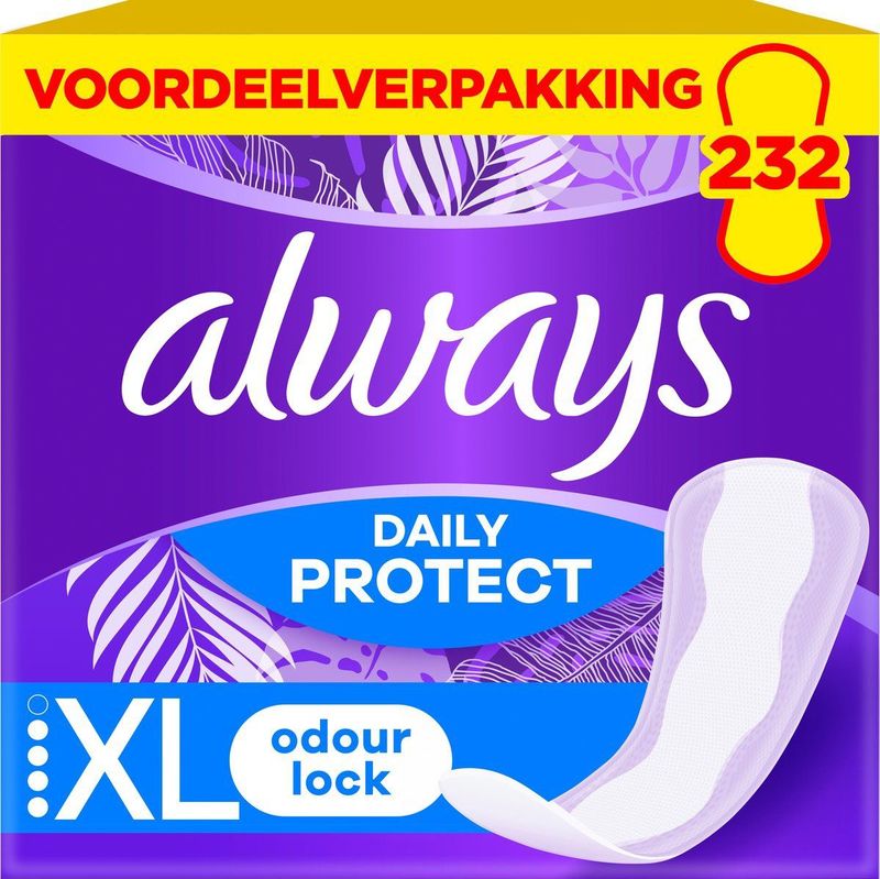 Always - Inlegkruisjes Long Plus - 58 Stuks