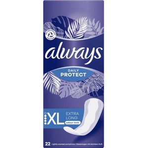 x8 Always Daily Protect Inlegkruisjes Extra Long 22 Stuks