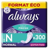Always - Daily Fresh Normal - Inlegkruisjes - 10 x 30 Stuks