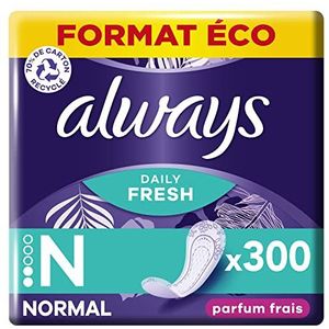Always - Daily Fresh Normal - Inlegkruisjes - 10 x 30 Stuks