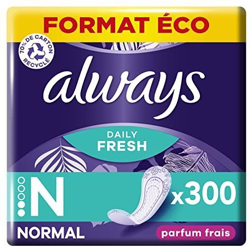 Always - Daily Fresh Normal - Inlegkruisjes - 10 x 30 Stuks