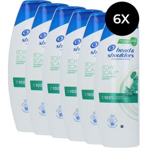 Head & Shoulders - Itchy Scalp - Anti-Dandruff Shampoo - 6 x 400 ml
