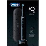 Oral-B iO 10 Special Edition, Zwarte Elektrische Tandenborstel, 1 Borstel, 1 Reisetui Oplader