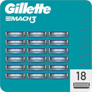 Gillette - Mach 3 - Scheermesjes - 18 Stuks