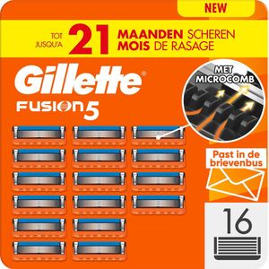 Gillette - Fusion5 - Scheermesjes - 5 Mesjes - Voor Mannen