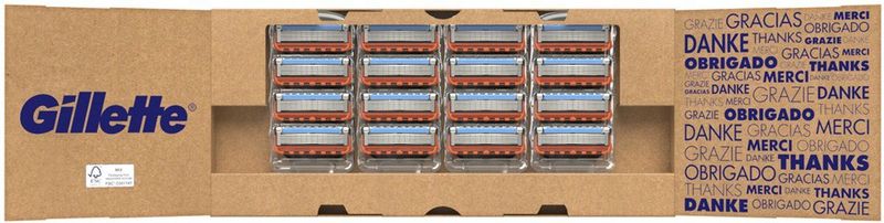 Gillette - Fusion 5 - Scheermesjes - 16 Navulscheermesjes
