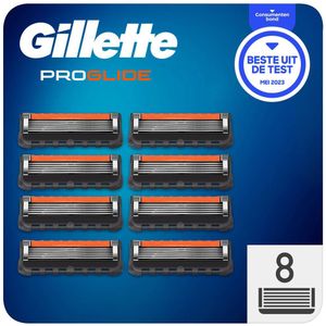 Gillette ProGlide - 8 Scheermesjes - Voor Mannen