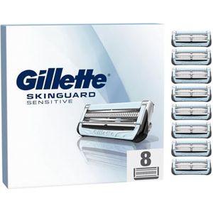 Gillette - Skinguard Sensitive - Scheermesjes - 8 Stuks