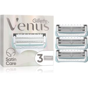 Gillette Venus Pubic Hair&Skin Vervangende Open Messen voor het bijwerken van de bikinilijn 3 st