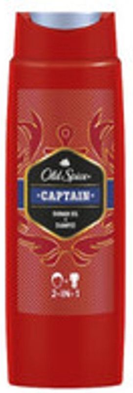Old Spice - Captain - Douchegel - 1000 ml - 3 in 1 - Frisse Geur