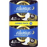 Always Maandverband Ultra Secure Night 18 stuks