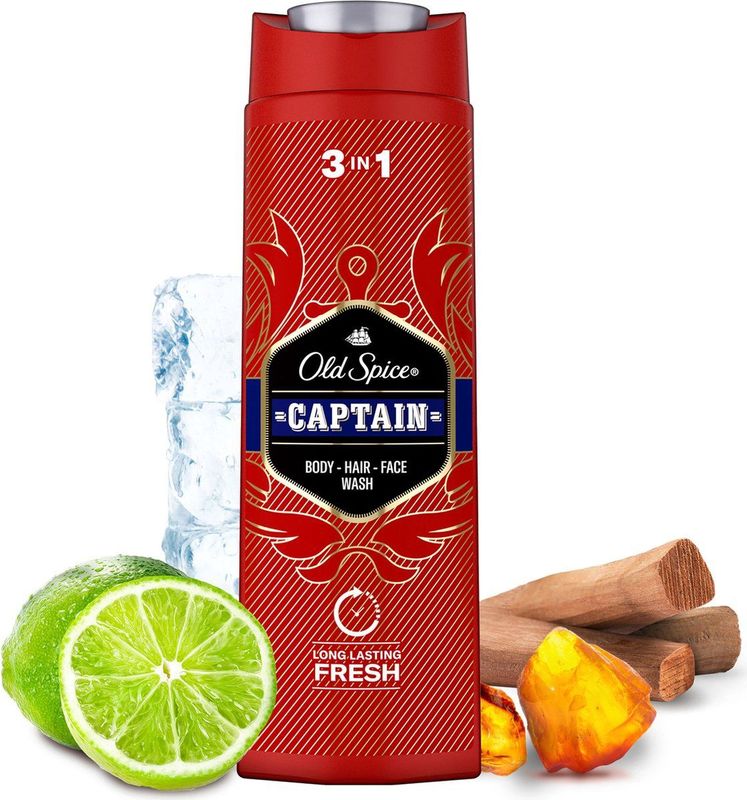 Old Spice - Captain Douchegel - 250 ml - Geur van de open Oceaan