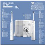 Oral-B iO4 & OxyJet Volwassene Roterende-oscillerende tandenborstel Wit