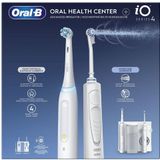 Oral-B iO4 & OxyJet Volwassene Roterende-oscillerende tandenborstel Wit