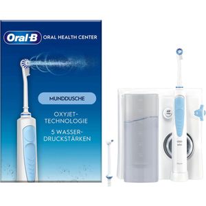 Oral-B - Oxyjet Health Center - Monddouche - Wit - Microbubbeltechnologie