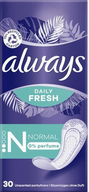 Always Inlegkruisjes Normal 30 stuks