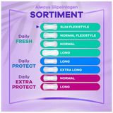 Always - Daily Fresh - Inlegkruisjes - Normal Slim Flexistyle - 100 stuks