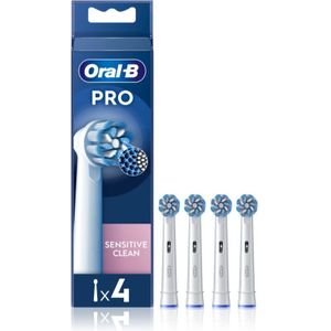 Oral B PRO Sensitive Clean Vervangende Opzetstuk voor Tandenborstel 4 st