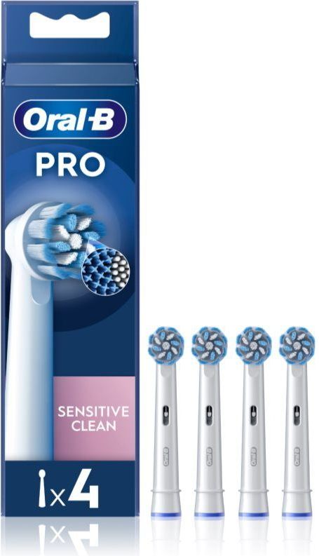 Oral B - PRO Sensitive Clean - Vervangende Opzetstuk - 4 Stuks
