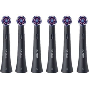 Oral-B iO Radiant Zwart Opzetborstels - 6 stuks