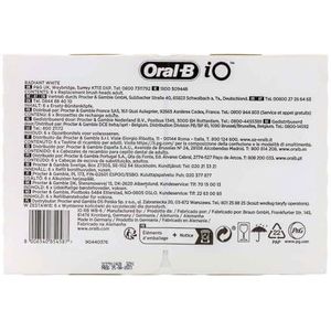 Oral-B iO Radiant White Reserveborstelkoppen, 6 opzetborstels