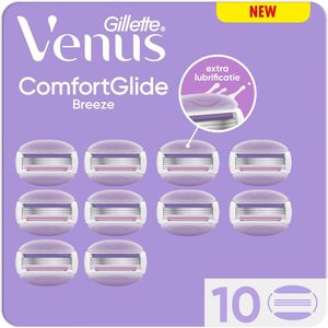 Gillette - Venus Scheermesjes - Comfortglide Breeze - 10 Navulmesjes