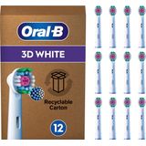 Oral-B Pro 3D White Opzetborstels, Set Van 12