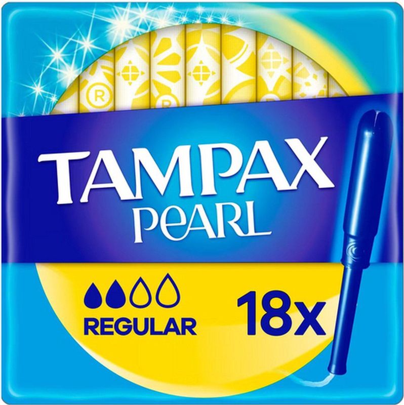 Tampax - Regular - Tampons - 18 Stuks - Met Applicator