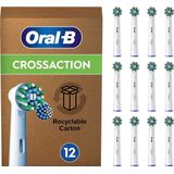 Oral-B Pro Cross Action - Opzetborstels - Met CleanMaximiser Technologie - 12 Stuks