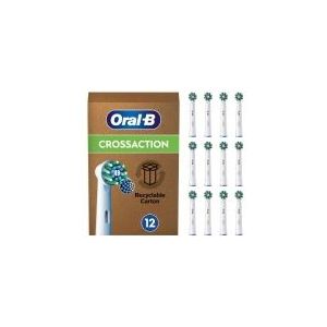 Oral-B Pro Cross Action - Opzetborstels - Met CleanMaximiser Technologie - 12 Stuks